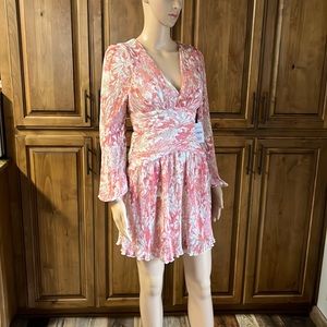 Astr long sleeve dress